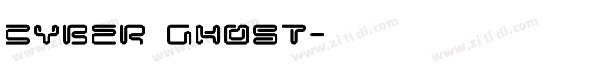cyber ghost字体转换